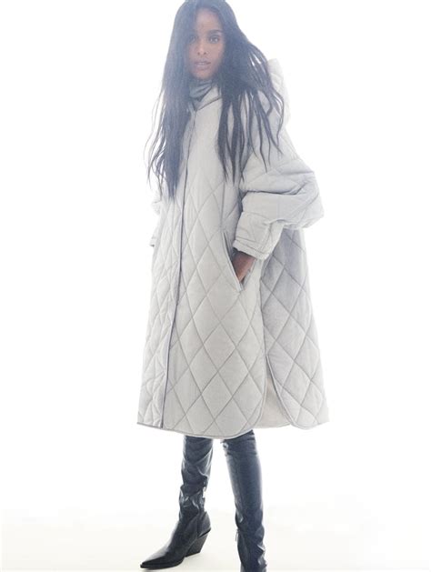 zara oversized puffer coat.